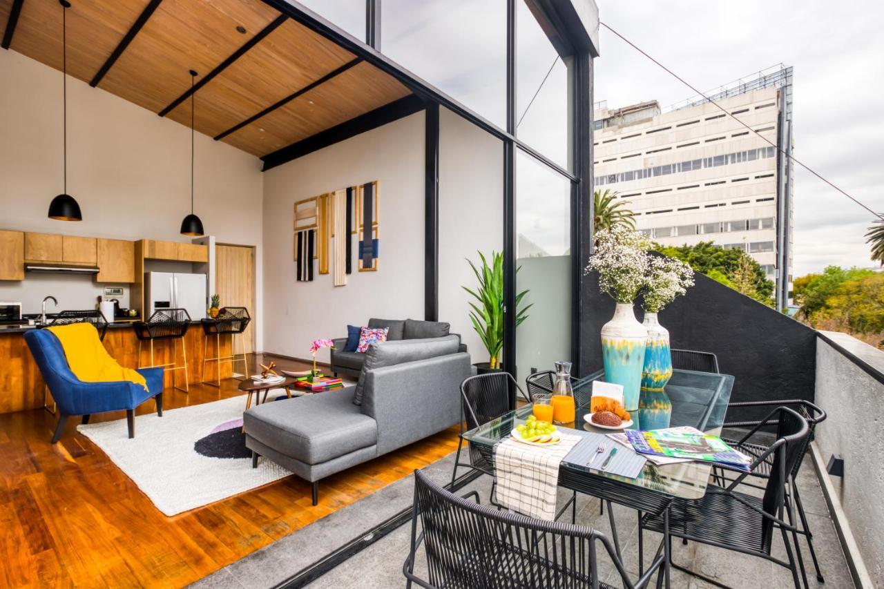 Apartament Uliv Condesa Meksyk Pokój zdjęcie