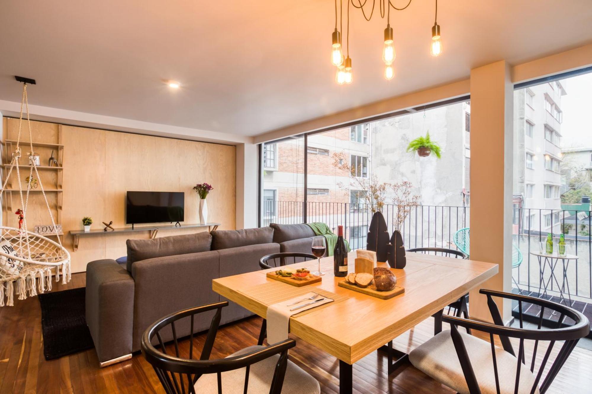 Apartament Uliv Condesa Meksyk Pokój zdjęcie