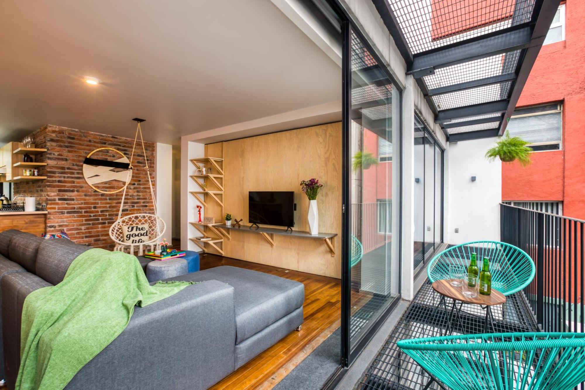 Apartament Uliv Condesa Meksyk Pokój zdjęcie